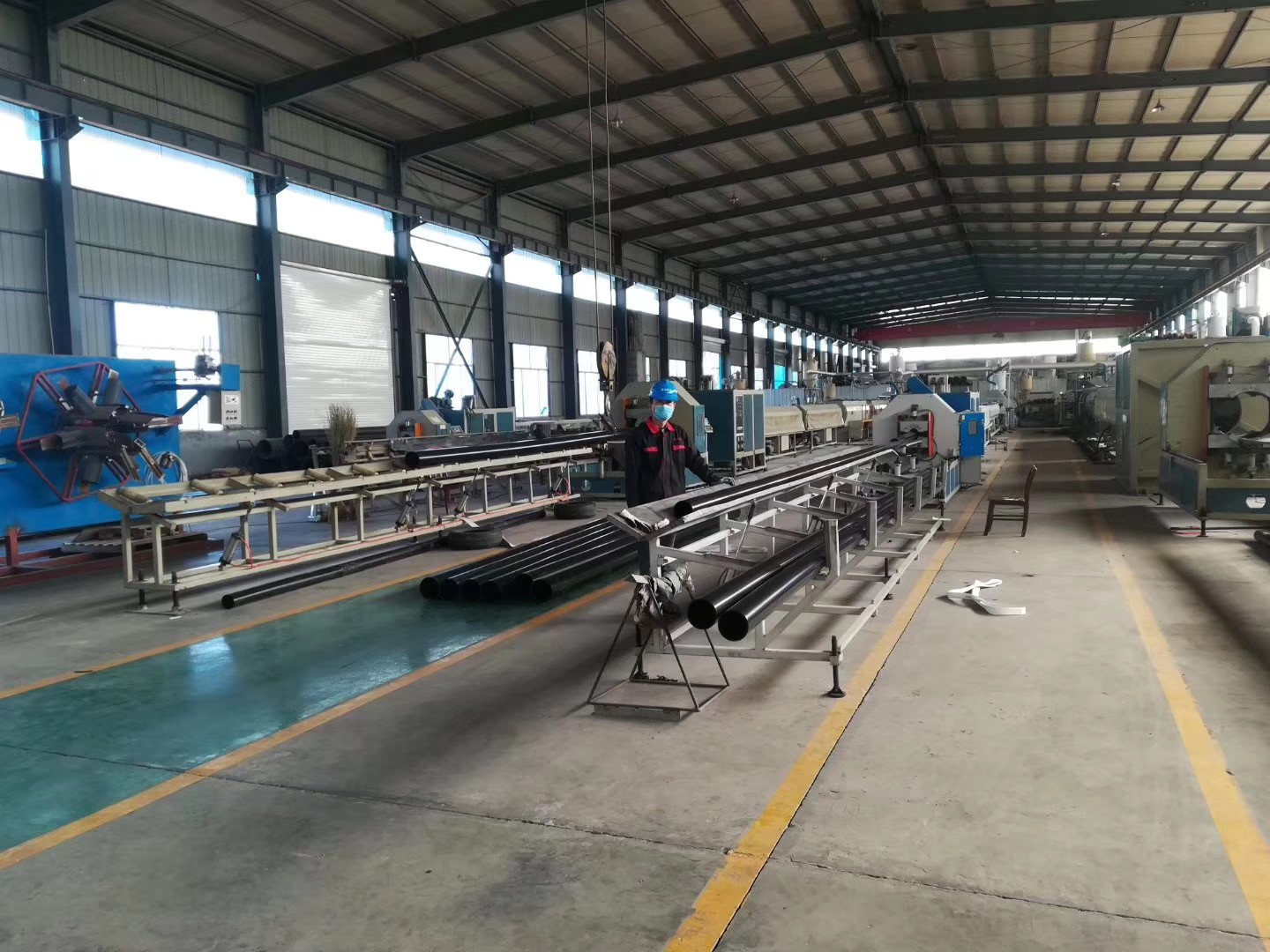 山東聚誠管業有限公司2018年10月16日(農歷九月初八)吉時11:18正式投產。